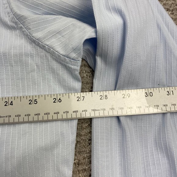 Panhandle Slim Western Shirt Men Extra Large XL Blue Button Up Pearl Snap Cowboy - Picture 12 of 13